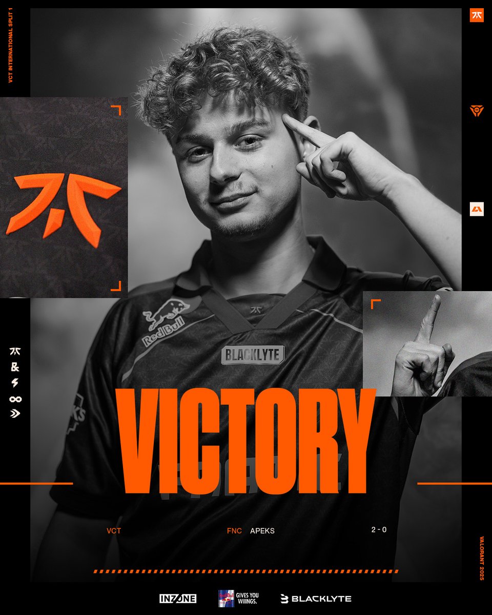 FNATIC's tweet image. playoffs bound, not that you ever had any doubt