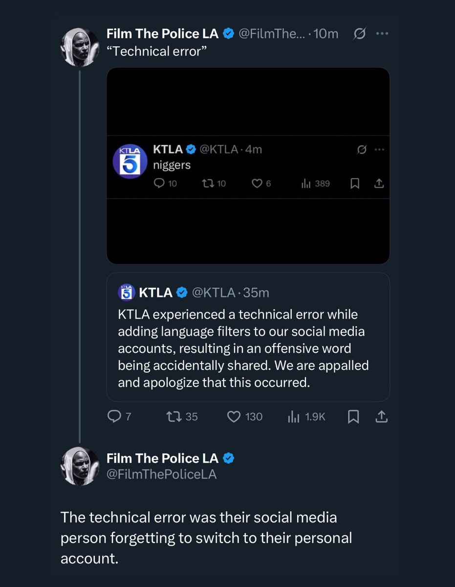 WUTangKids's tweet photo. That’s a hell of a "technical error" @KTLA https://t.co/wyFK5tOxL2