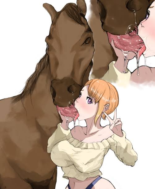 Al semental le encanta meter su lengua hasta la garganta de sus niñas 🤎