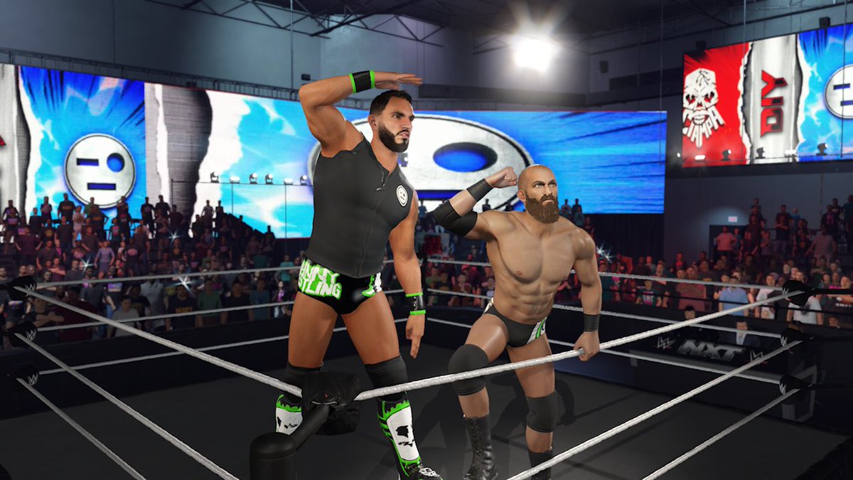 Finesse10000's tweet photo. NEW UPLOAD TO #WWE2K25!
DIY’S CWC ATTIRES+TOMMASO CIAMPA COLLAB WITH @MICHAELCOLE4EV!
TAGS
JOHNNYGARGANO (and TomassoCiampa respectively)
FINESSE
DIY
ENJOY!!🙏🙏 https://t.co/R25MRZZt45