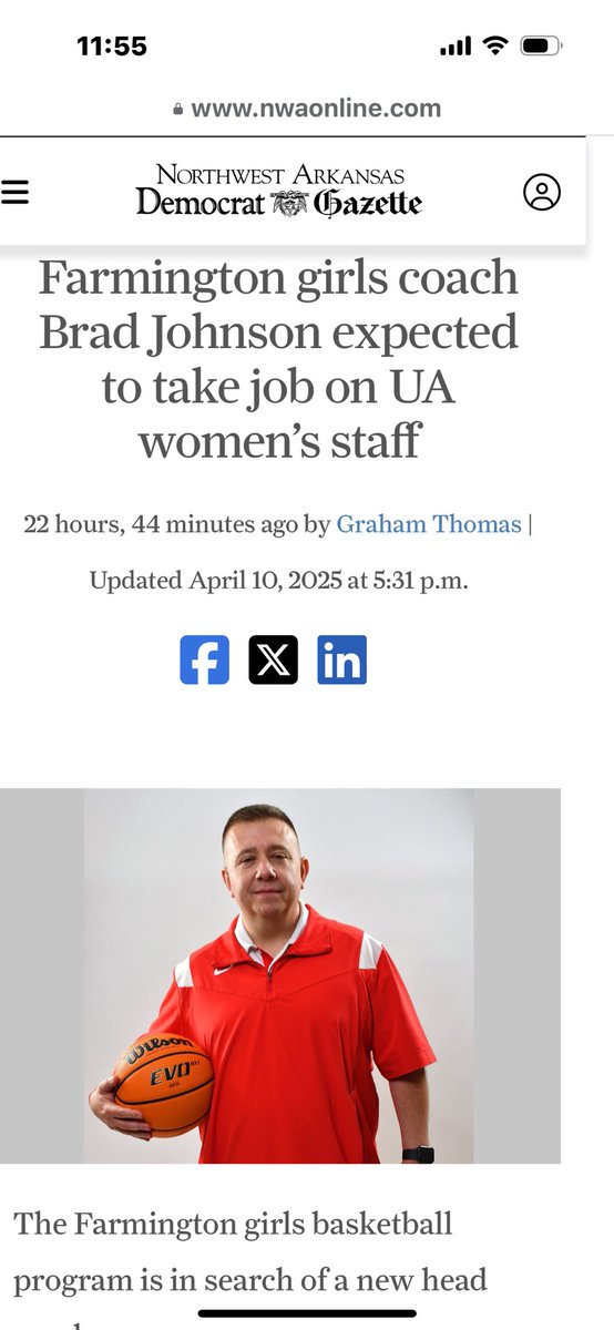 Randy Pursell (@randallpursell) on Twitter photo May actually go watch <a href="/RazorbackWBB/">Razorback Women's Basketball</a> again now !!! Congrats <a href="/CoachJ14/">Brad Johnson</a> well deserved and can’t wait to see you take off at the next level !!! May actually go watch <a href="/RazorbackWBB/">Razorback Women's Basketball</a> again now !!! Congrats <a href="/CoachJ14/">Brad Johnson</a> well deserved and can’t wait to see you take off at the next level !!!