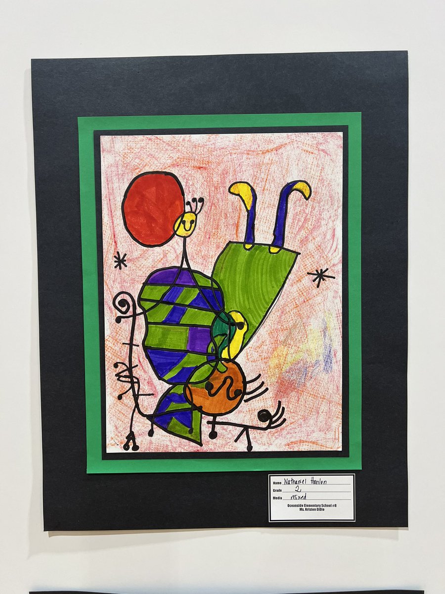 KDiDio8's tweet photo. Another amazing art show in the books! 📚 ✔️ 
Congrats to all of our talented students &amp; teachers on incredible job!🙌🏼🎨🖼️ 
@mrfreygould @O_School8 https://t.co/P55HqAMJWd