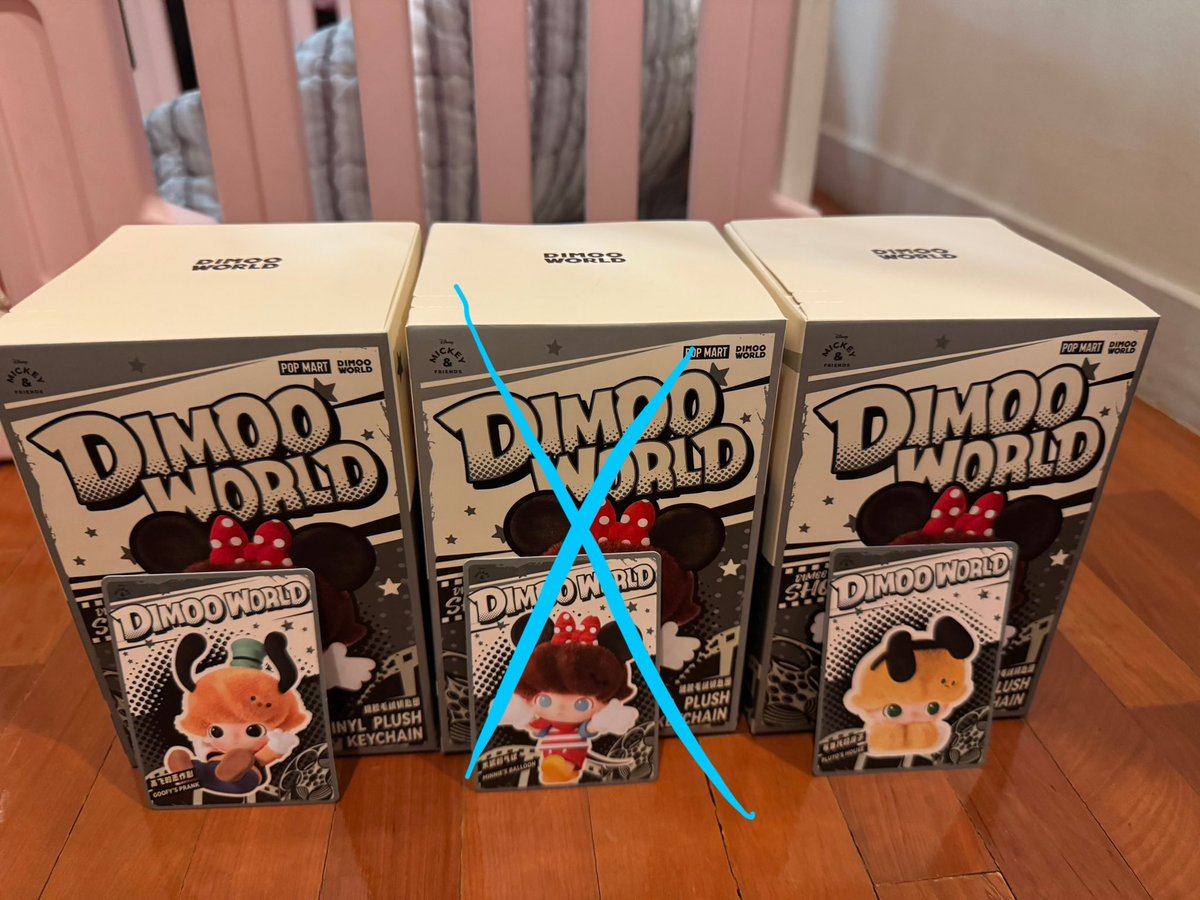 Chii_mink's tweet photo. จุ่มซ้ำปล่อยน้อง
Goofy
Pluto
950 ราคาเท่าshop
สนใจibได้เลยน้า
#DimooxDisney #ส่งต่อ #ปล่อยของ #dimoo #popmartthailand #POPMART #Disney https://t.co/XyOoMmkv1U