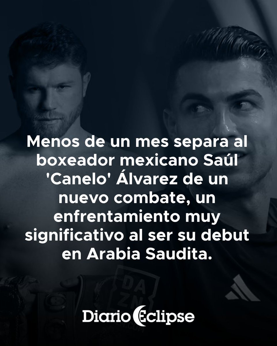 DiarioEclipse's tweet photo. ¡El 3 de mayo se viene con todo! 🥊

Canelo Álvarez le manda la invitación a Cristiano Ronaldo para que no falte a su pelea contra William Scull. 

👀 Lee la nota completa aquí ⬇️
https://t.co/gB0EaWUUym

#canelovsscull #LeyendasDelDeporte #elcaneloeselmejor #ronaldo #Deportes https://t.co/7ncg4hUFcI