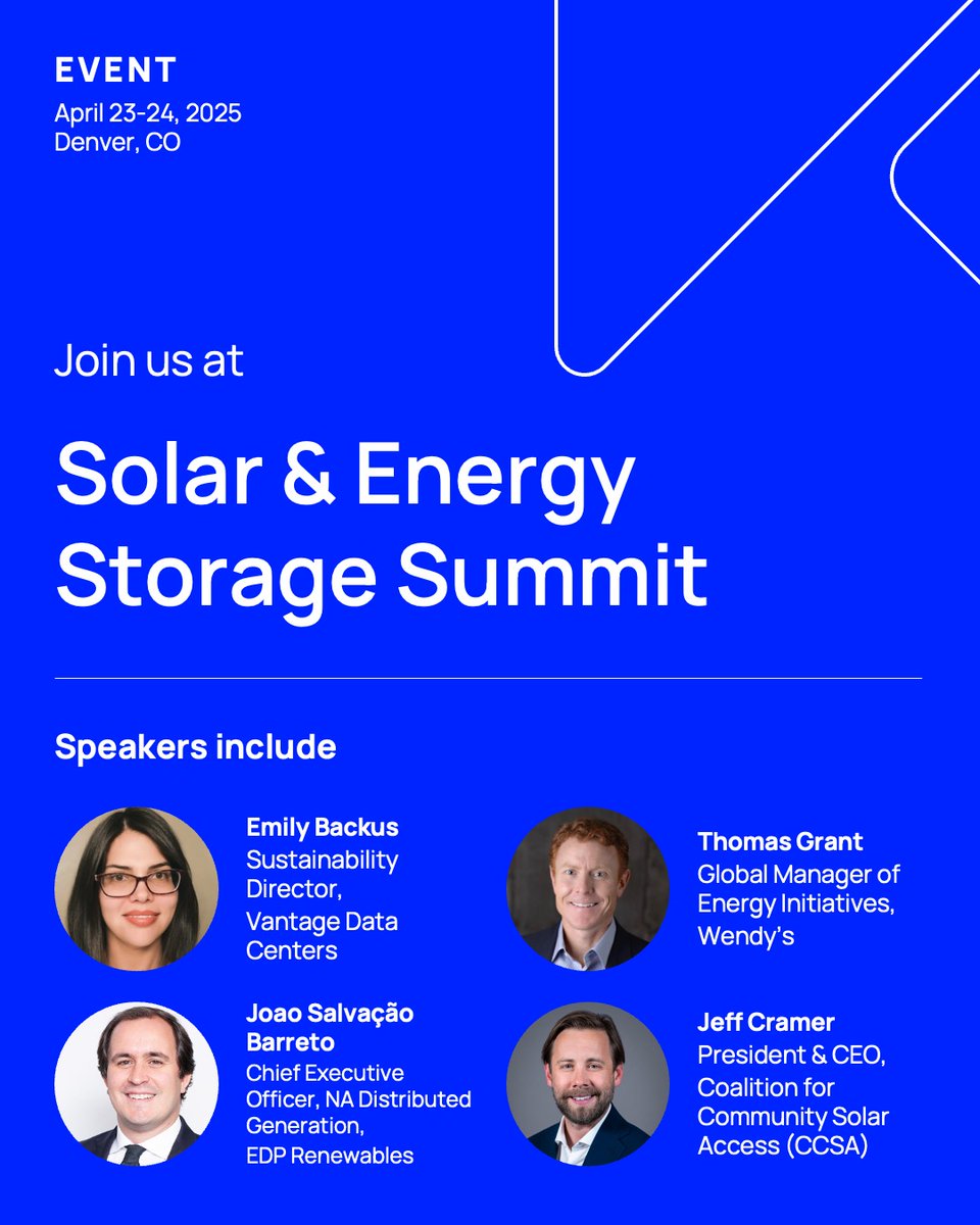SolarAccess's tweet photo. CCSA is a proud association partner at Wood Mackenzie’s upcoming Solar & Energy Storage Summit! Don’t miss our President & CEO, Jeff Cramer, share insights on if renewables can fill the gap of the energy demand on April 24. #WMSESS
Learn more here: https://t.co/S4msWJyHEI https://t.co/2a0zzapz3H