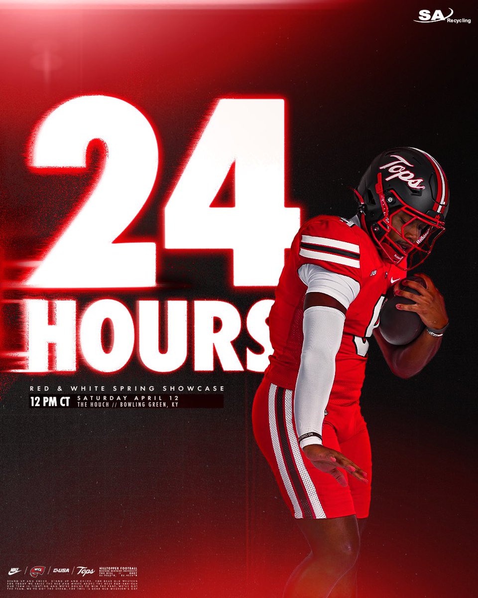 Spring Showcase in 24 Hours ⏳

⌚️ 12 PM
🏟️ The Houch
🎟️ FREE!

#GoTops | 📲 bit.ly/4246dBi