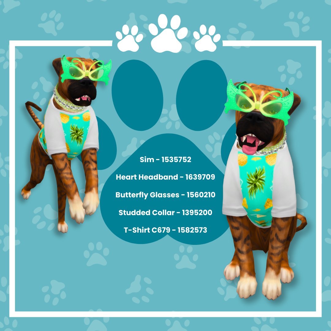 TheSimsResource's tweet photo. Celebrate National Pet Day with some adorable (and silly) outfits for your pets on The Sims Resource!
#thesims4 #thesims #sims4 #sims #nationalpetday #simspets #gaming #simsgame #simscc #simscustomcontent https://t.co/awOkfeSaL6