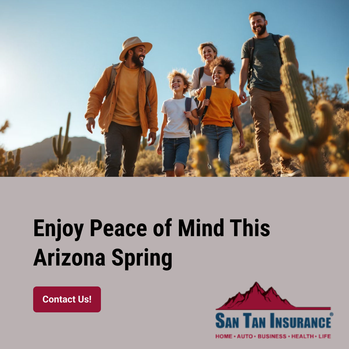 SanTanInsurance's tweet photo. Enjoy peace of mind this spring! 

San Tan Insurance helps ensure you have the right coverage to relax and enjoy Arizona's beauty. 

Contact us to review your policies! 

#SpringInArizona #SanTanInsurance #InsuranceProtection

https://t.co/aItzYD1Ovl https://t.co/NrK6DxqmBg