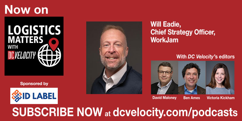 As the U.S. works to ramp up its manufacturing base, finding good workers to provide the needed manufacturing labor remains a problem. Our guest this week is Will Eadie, chief strategy officer at <a href="/WorkJam/">WorkJam</a>, who offers his insight and potential strategies. dcvelocity.com/podcasts