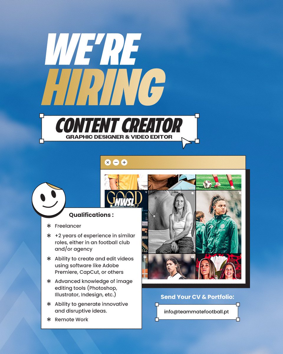 To all content creators: We're #hiring

apply 👉 linkedin.com/jobs/view/4206…