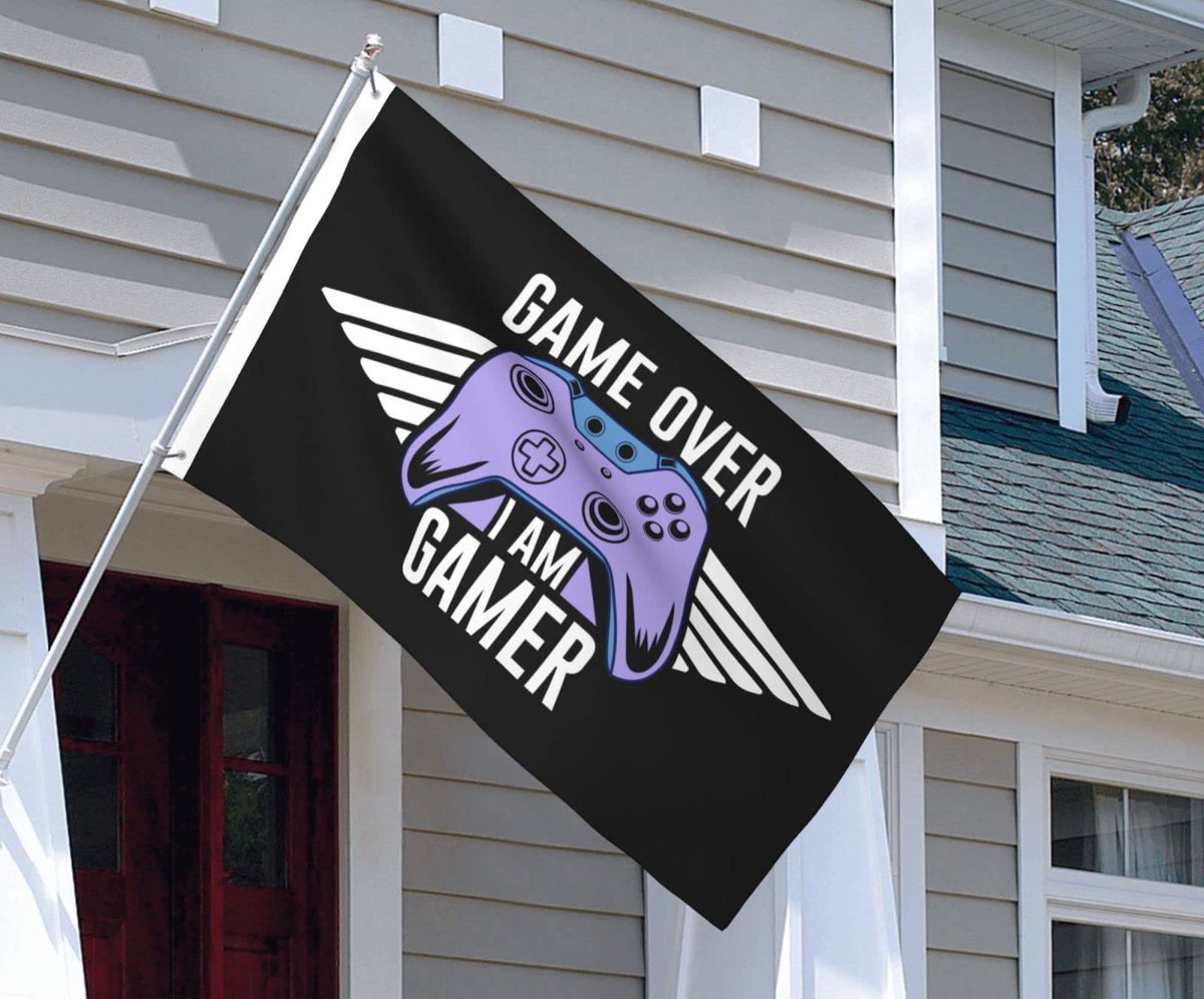 some see a gamer solidarity flag

i espy esport esprit de corps décor