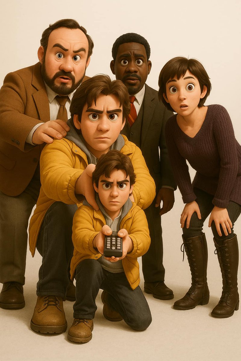 The Sliders cast from season 1 made by AI in Pixar style. But what's happened on the last photo? :D Two Quinns? :D

Sliders.PL

#sliders #sliderstv #bringbacksliders #pixar