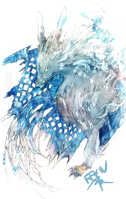 rkgk;塗りなおしたフェンリル。お気に入りのマウント 