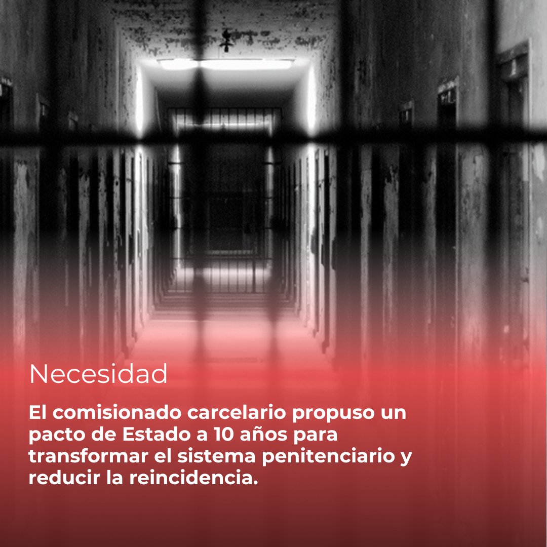 “El hacinamiento carcelario impide la rehabilitación y genera más inseguridad”, advirtió Juan Miguel Petit.

El comisionado carcelario propuso un pacto de Estado a 10 años para transformar el sistema penitenciario y reducir la reincidencia.

Lee más en ➡️ informarte.com.uy/petit-propuso-…
