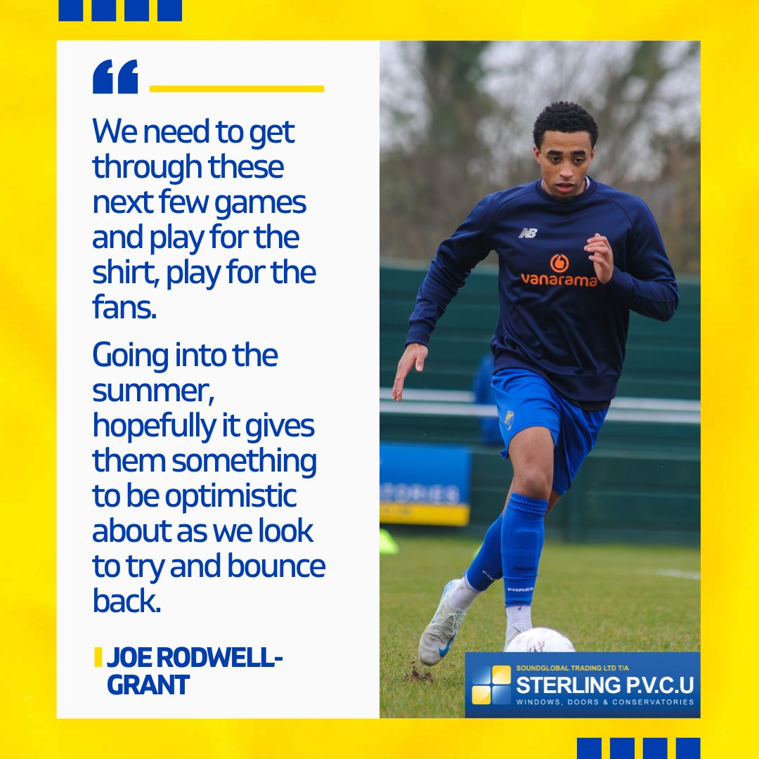 Four games remaining - let's end it on a high! 🫡

🎟️ warringtontownfc.co.uk/tickets