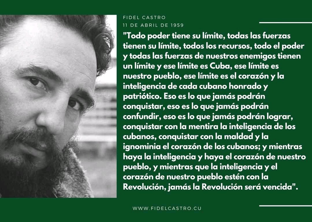 FermindeCuba's tweet photo. 📅11 de abril de 1959 🎙️#FidelCastro pronuncia discurso en la concentración de los obreros de plantas eléctricas:
#FidelPorSiempre
#AvileñosDeCorazón
#DeZurdaTeam 

👉https://t.co/aidu6xHhSK https://t.co/SR2EoNzv3D