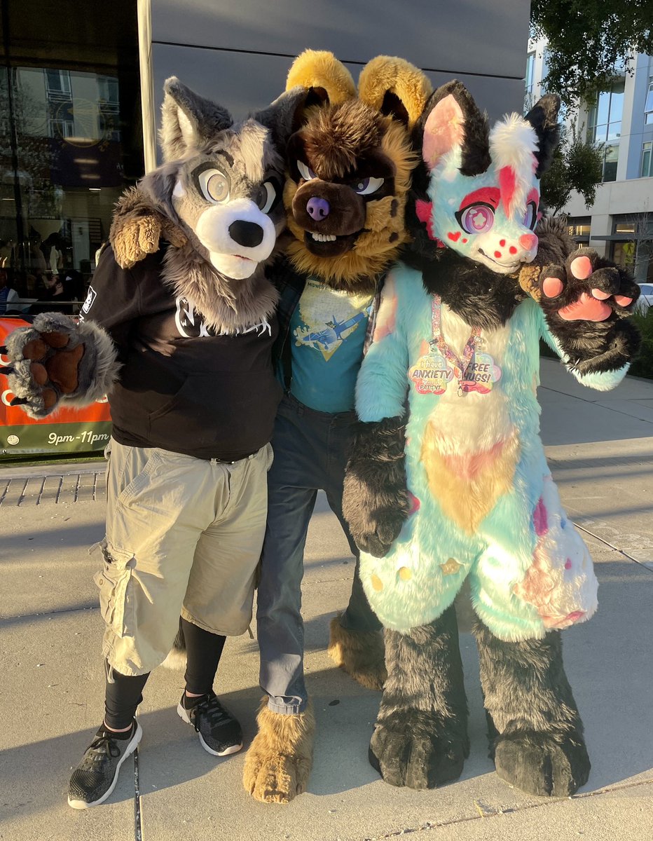 Tipsy Putt meetup in Sunnyvale last night. #FursuitFriday