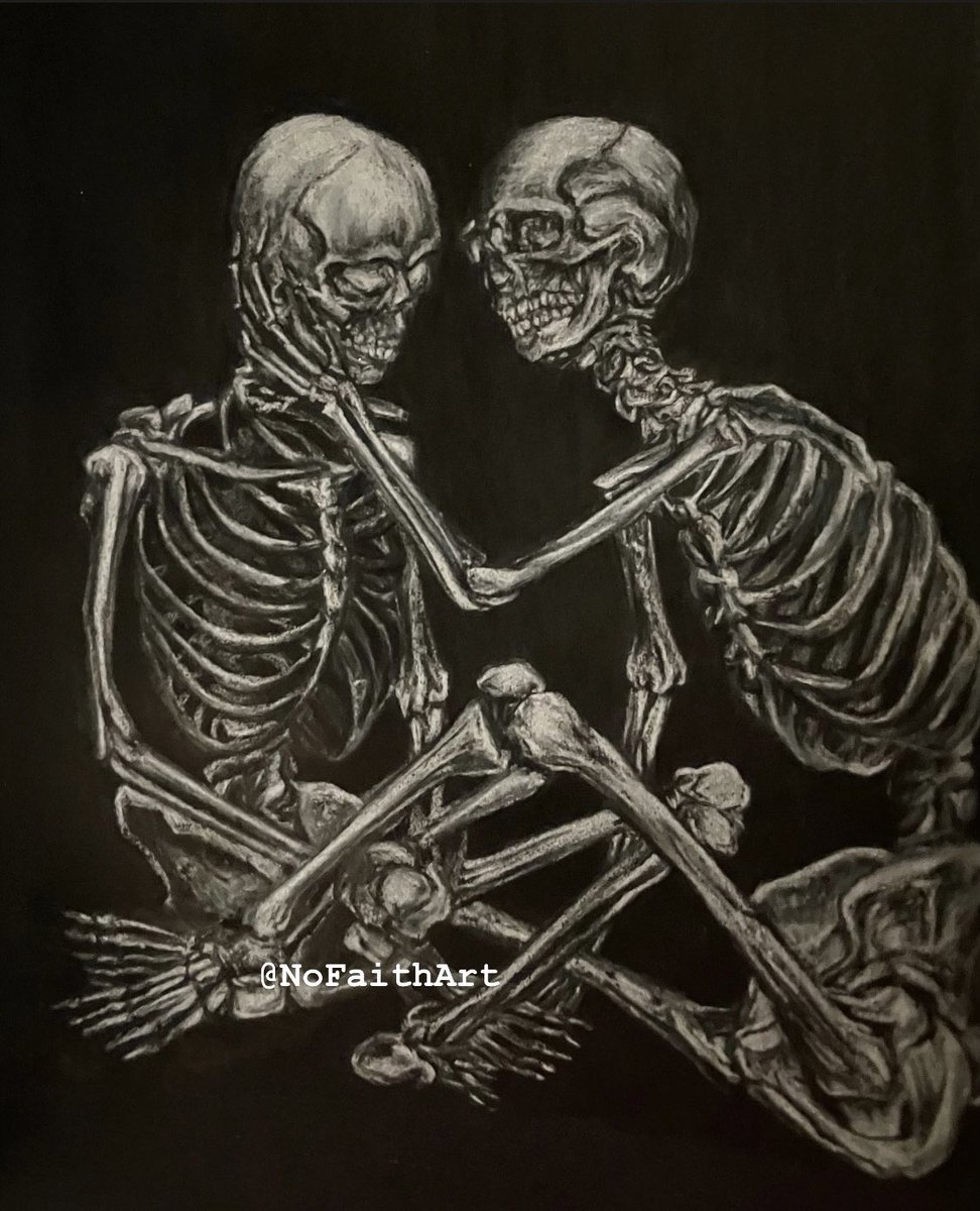 NofaithArt's tweet photo. “My soul and yours are the same. You appear in me, I in you. We hide in each other.”

— Rumi

#soul #skeleton #art #rumi https://t.co/HzCPVwOQuH