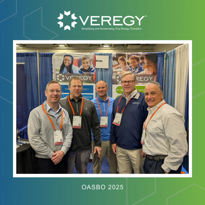 It was great connecting with school business officials from across Ohio at this year’s OASBO Annual Conference! ​

The Veregy team enjoyed our many conversations discussing how we can help create more sustainable and efficient learning environments. ​#OASBO #SustainableSchools