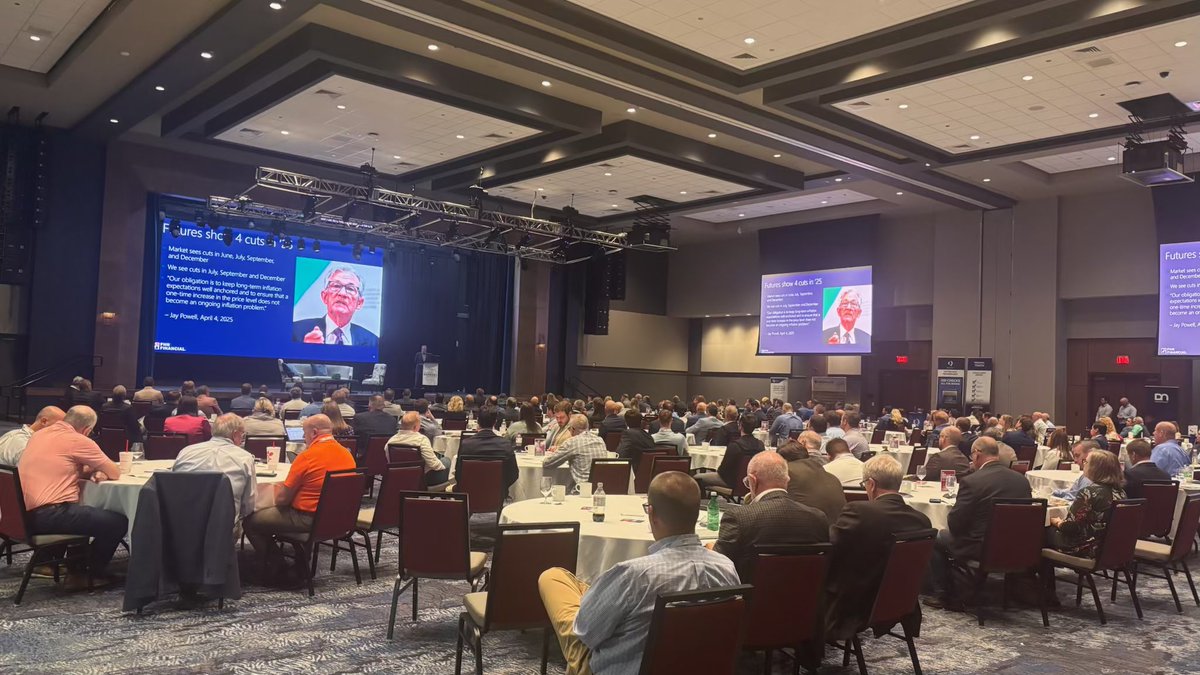 Chris Low, Chief Economist at FHN Financial, joined us at #ABAConvention2025 to discuss how tariffs are upending global trade and markets—impacting everything from inflation to supply chains, and more. We appreciate his time and the insights he shared with our #ARHometownBankers!