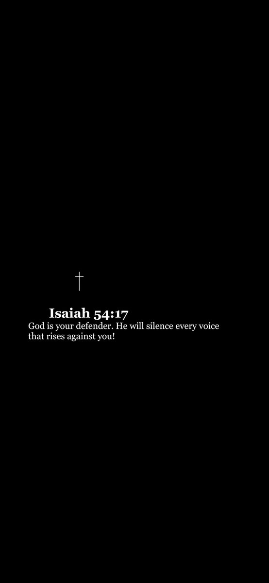Aestheticswallz's tweet photo. Isaiah 54:17 https://t.co/STbhdY0UgA