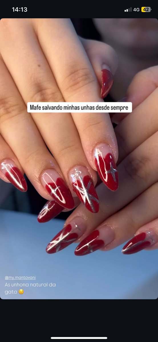 MMantovanis's tweet photo. Isso aqui tá putaria! Lindo demais, amo a minha Nail designer! https://t.co/dwNxuEjRKE