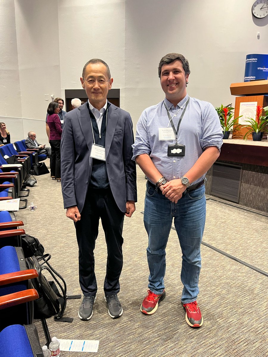 Xurde M Caravia (@xurdemc) on Twitter photo Celebrating the 30th Anniversary of the Department of Molecular Biology at <a href="/UTSWMedCenter/">UT Southwestern Medical Center</a> with Dr. Shinya Yamanaka. Celebrating the 30th Anniversary of the Department of Molecular Biology at <a href="/UTSWMedCenter/">UT Southwestern Medical Center</a> with Dr. Shinya Yamanaka.