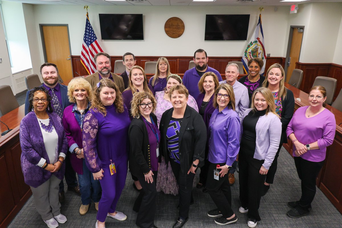 🟣 Purple Up Day 🟣

Today, we proudly join others across the state in wearing purple to honor the strength and resilience of military children, especially those navigating the challenges of a loved one's deployment. We are grateful for our Purple Star Schools and Districts that
