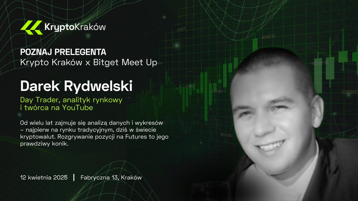 KryptoKrakow (@kryptokrakow) on Twitter photo 📈 Jak skutecznie ogarniać rynki Futures?
🔥 Sprawdź prelekcję <a href="/Darek_crypto/">Darek Crypto</a> na Krypto Kraków x <a href="/BitgetPL/">BitgetPL</a> Meet Up:
🎤 “Jak skutecznie poruszać się po rynkach Futures – analizy, stawianie planu i przebieg pozycji na giełdzie”
📍Zapisz się: lu.ma/bpzul6ah 📈 Jak skutecznie ogarniać rynki Futures?
🔥 Sprawdź prelekcję <a href="/Darek_crypto/">Darek Crypto</a> na Krypto Kraków x <a href="/BitgetPL/">BitgetPL</a> Meet Up:
🎤 “Jak skutecznie poruszać się po rynkach Futures – analizy, stawianie planu i przebieg pozycji na giełdzie”
📍Zapisz się: lu.ma/bpzul6ah