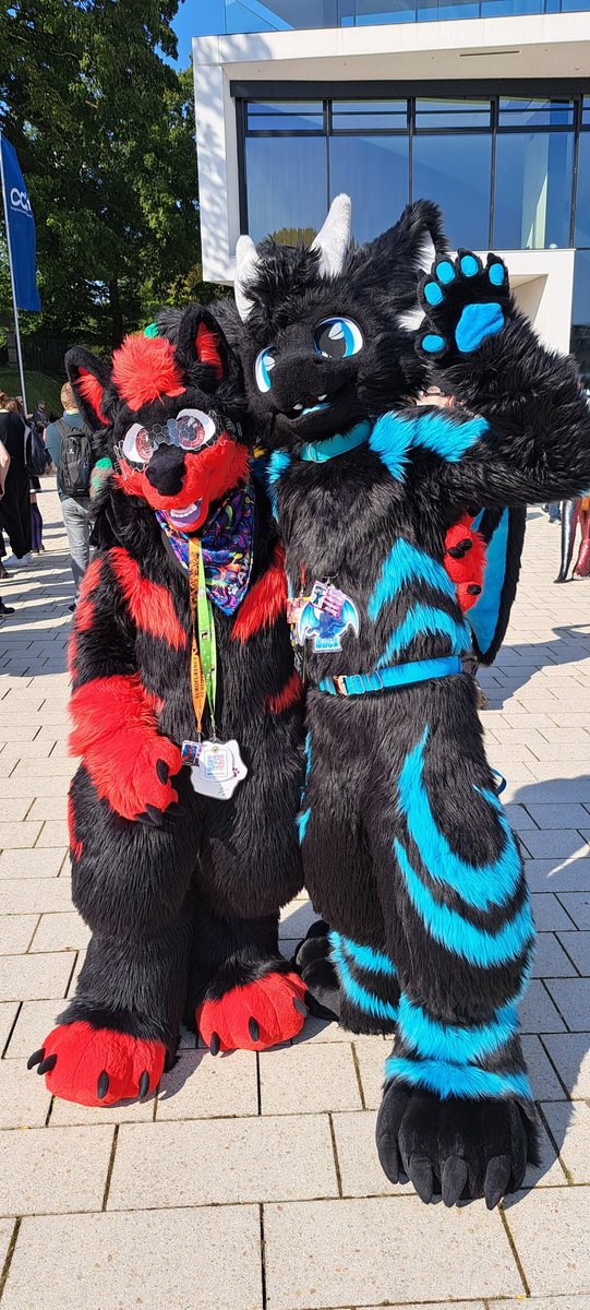 Heya, it's been a while huh ? X3
Found a Chajax during last EF :3
#FursuitFriday #furryfandom