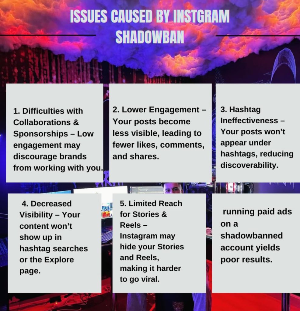 TechGod_9's tweet photo. Are you having shadow ban on your social media accounts? Here are the services we provide. https://t.co/yK416fFASl