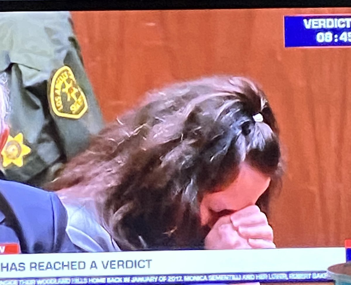 TweetyChick71's tweet photo. #MonicaSementelli
Count 1 - GUILTY - 
1st degree murder

Count 2 - GUILTY - 
conspiracy to commit murder 

Sentencing scheduled for June 23rd!!! 

Another one going away to prison!!! 
#JusticeForFabio
#RIPFabio https://t.co/a9BSuAWagB
