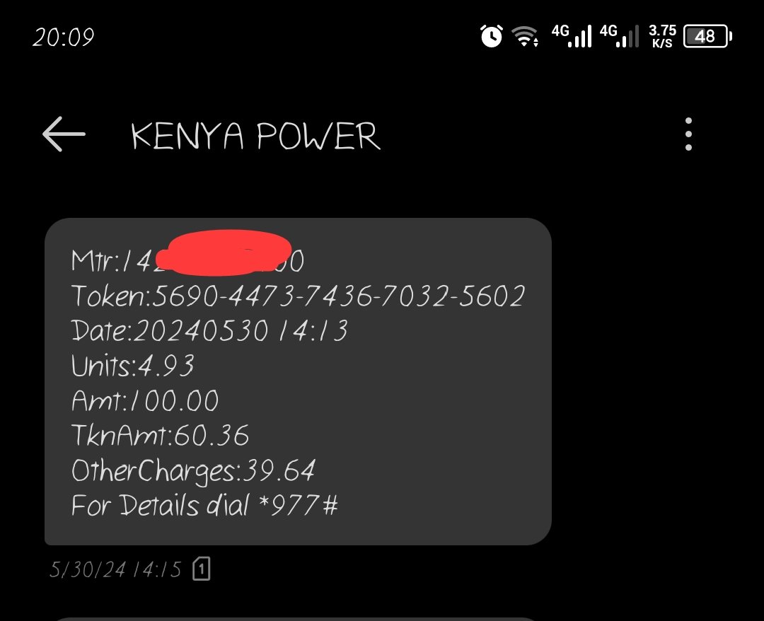 tmoh2's tweet photo. @KenyaPower_Care 
KPLC JAMENI https://t.co/QRzNZaL9ku