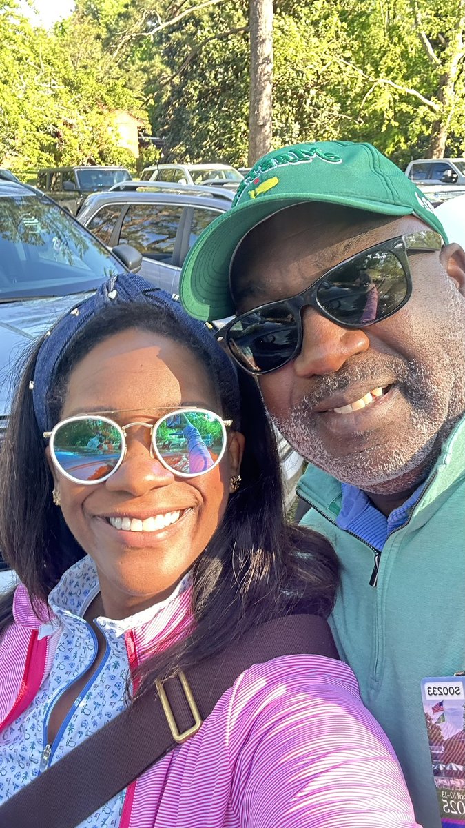 Beautiful day <a href="/TheMasters/">The Masters</a> today! 🏌🏻‍♂️