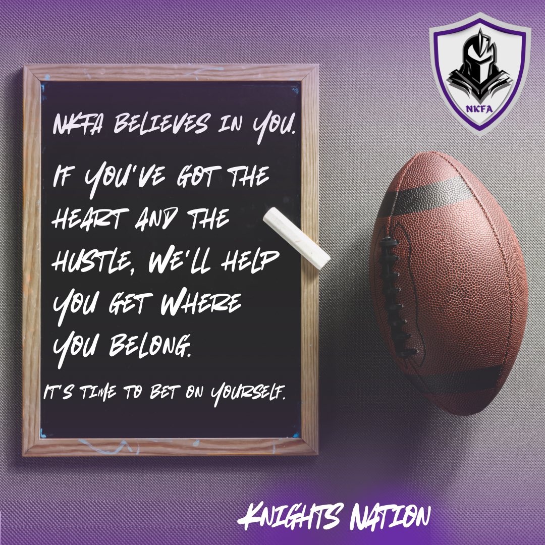 Naples Knights Football Academy (@knightsnaples) on Twitter photo NKFA is the premier post-grad football program.
We have set our program on a SOLID FOUNDATION and believe in giving all of our Student-Athletes the absolute best possible experience!
What you do with your gap year MATTERS! send us a dm today! Let’s go!! <a href="/Jen_N_Knights/">Jen Armstrong</a> NKFA is the premier post-grad football program.
We have set our program on a SOLID FOUNDATION and believe in giving all of our Student-Athletes the absolute best possible experience!
What you do with your gap year MATTERS! send us a dm today! Let’s go!! <a href="/Jen_N_Knights/">Jen Armstrong</a>