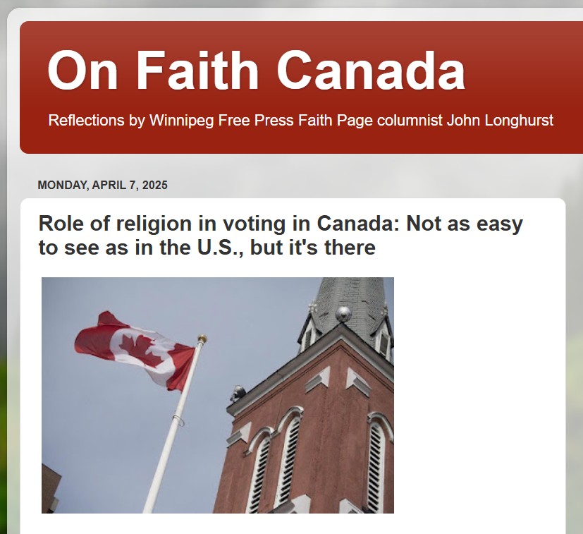 IRCSF (@ireligioncsf) on Twitter photo Winnipeg Free Press article by <a href="/jdl562000/">John Longhurst</a> on the role of religion in Canadian politics and elections, featuring our Director <a href="/swilk033/">Sarah Wilkins-Laflamme</a>:
onfaithcanada.blogspot.com/2025/04/role-o… Winnipeg Free Press article by <a href="/jdl562000/">John Longhurst</a> on the role of religion in Canadian politics and elections, featuring our Director <a href="/swilk033/">Sarah Wilkins-Laflamme</a>:
onfaithcanada.blogspot.com/2025/04/role-o…