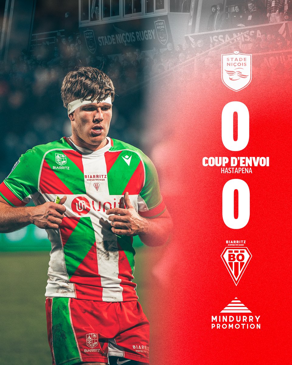 BOPBweb's tweet photo. 🔛 𝗖𝗢𝗨𝗣 𝗗'𝗘𝗡𝗩𝗢𝗜 avec 𝗠𝗶𝗻𝗱𝘂𝗿𝗿𝘆 𝗣𝗿𝗼𝗺𝗼𝘁𝗶𝗼𝗻

C’est parti au stade Marcel Volot ! Aupa BO ❤️🤍

#SNBO | #BOPB | #AupaBO | 0️⃣-0️⃣ | 1’ https://t.co/I0AZ9I3UbO