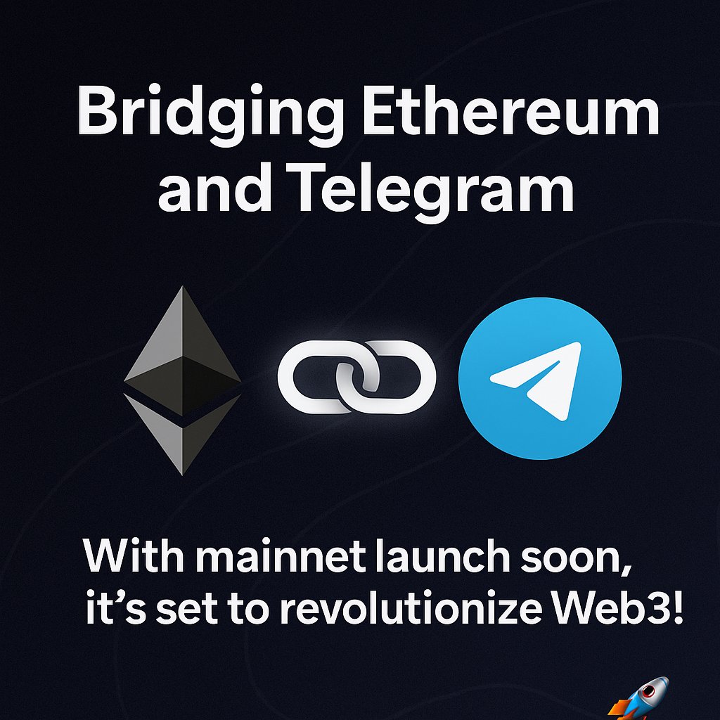 TIC    TAC    TON 🫰🫰
<a href="/TacBuild/">TAC (🫰,✨️)</a> is bridging Ethereum and Telegram, allowing seamless dApp integration and cross-chain interaction. With the mainnet launch soon, it’s set to revolutionize Web3!  #DeFi #Web3