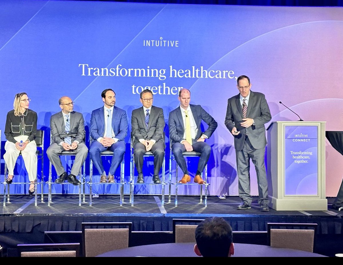 Richard Link (@robodocx) on Twitter photo So privileged to work with this amazing faculty at <a href="/IntuitiveSurg/">Intuitive</a> Connect 2025. An all star team of urologic surgical educators. “The rising tide lifts all boats.” Inspiring experience the past two days. Energized!
<a href="/Dr_Jen_Linehan/">Jennifer Linehan, MD</a> <a href="/RoboticsUrology/">Mutahar Ahmed</a> <a href="/TheMobotMD/">Mohammad Ramadan</a> <a href="/davidleegumd/">David I Lee, MD</a> So privileged to work with this amazing faculty at <a href="/IntuitiveSurg/">Intuitive</a> Connect 2025. An all star team of urologic surgical educators. “The rising tide lifts all boats.” Inspiring experience the past two days. Energized!
<a href="/Dr_Jen_Linehan/">Jennifer Linehan, MD</a> <a href="/RoboticsUrology/">Mutahar Ahmed</a> <a href="/TheMobotMD/">Mohammad Ramadan</a> <a href="/davidleegumd/">David I Lee, MD</a>