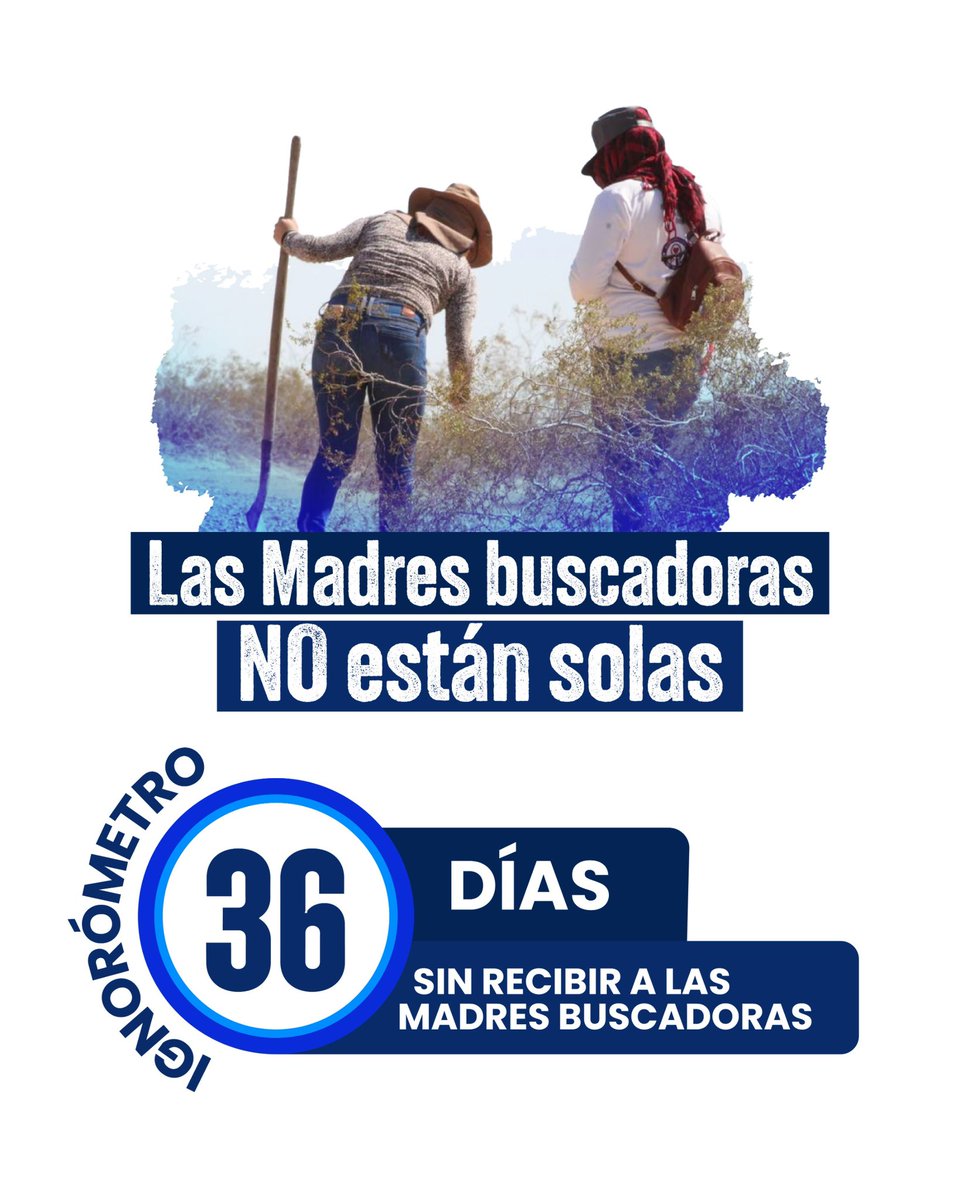 ignorometro's tweet photo. Se cumplen 36 días desde que el Rancho de Exterminio “Izaguirre” fue descubierto por las Madres Buscadoras que siguen sin encontrar a sus hijas e hijos desaparecidos y tampoco encuentran respuesta por el Gobierno. ¿Cuántos días más las seguirán ignorando? #NiUnJovenMás https://t.co/jYbojim2x7
