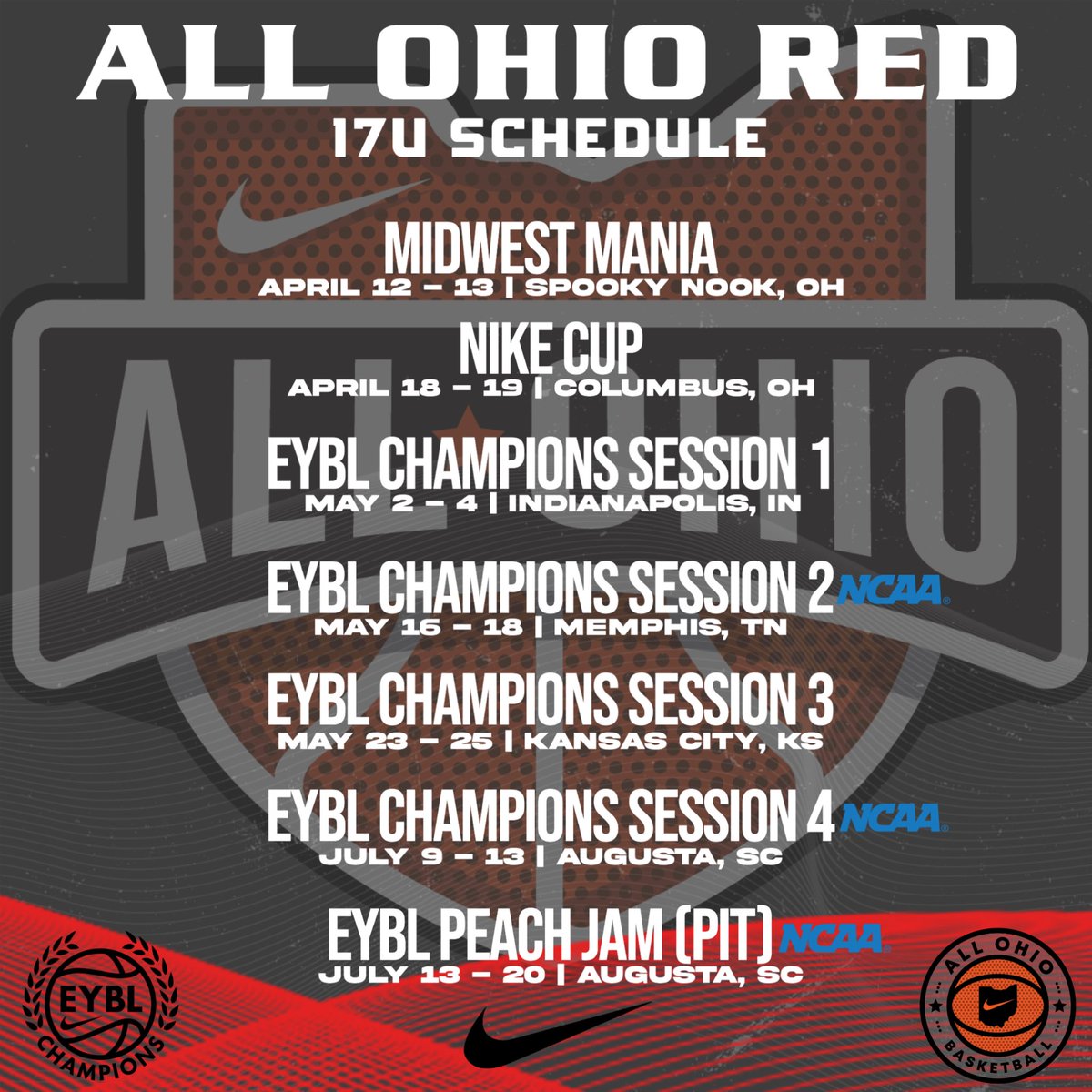 WhitmerHoops's tweet photo. Andre Young III (@AndreYoung2026)
• 2026 • CG • 6-3 • 170lbs •

Catch Dre this weekend w/ @all_ohio at Midwest Mania by @madehoops! Breakout szn from soph to jr year. Huge leap in production in all stats. IU Indy offer. 

🗓️: April 12-13, 2025
📍: Spooky Nook
💻: BallerTV https://t.co/Z6MNfZfirF