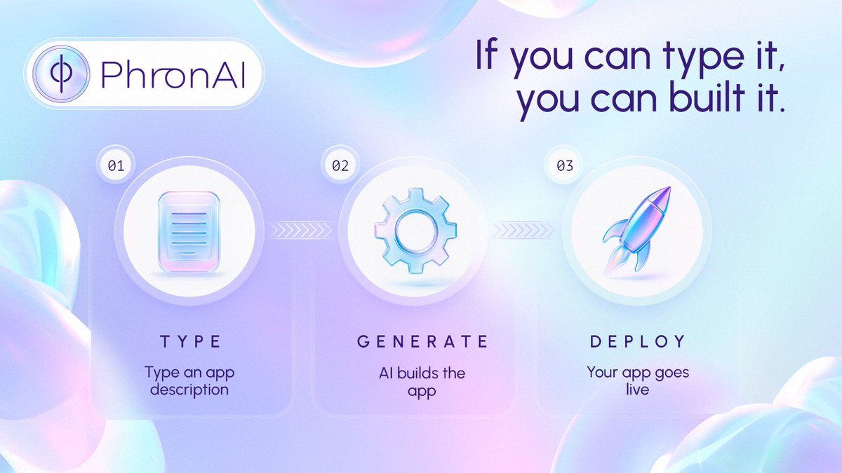 Sylver_Dom's tweet image. Ever wondered what would happen if Cursor met smart contracts?
That’s what @Phron_ai is all about, and it’s revolutionizing how we build on-chain.
I’ve been exploring it myself, and it’s incredible how easy it is to create and deploy with #zerocoding.
#AI handles everything,…
