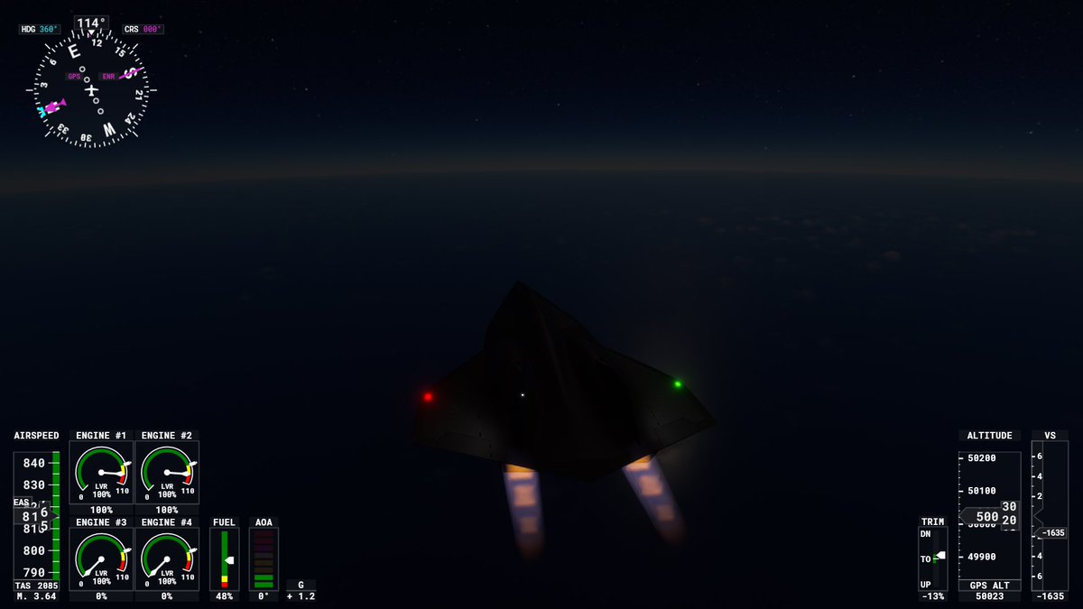 AlfaGames__'s tweet image. DARKSTAR 🚀 #Flightsimulator