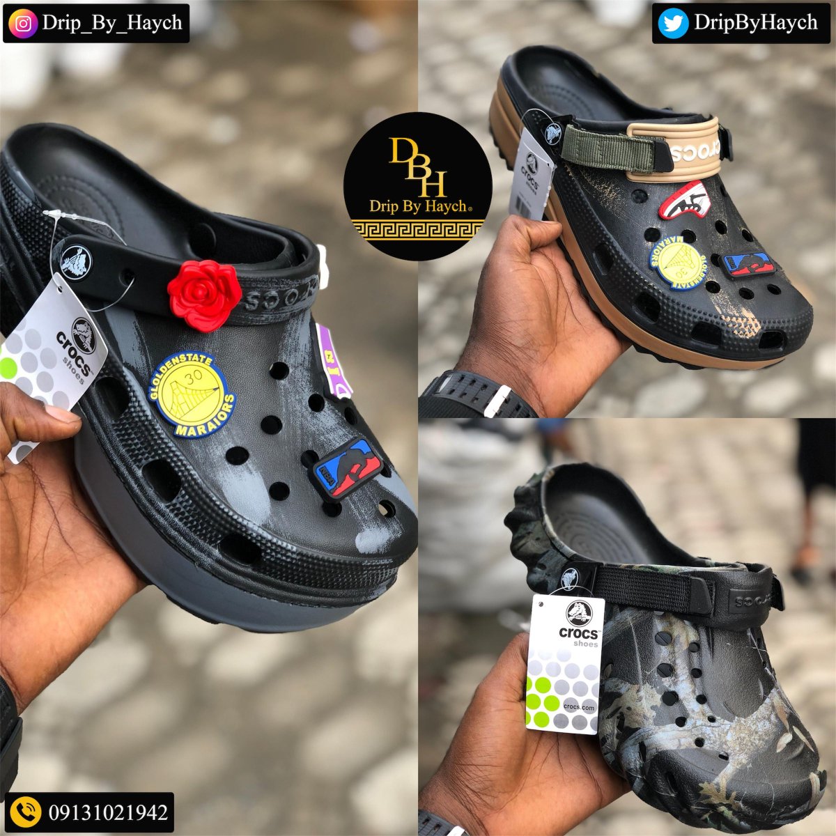 DripByHaych's tweet photo. Premium Quality Crocs⚜️
Available In Sizes 39-46
Price: N16,000 
Comes In A Box📦 #DripByHaych 
https://t.co/NEmg15LJL4
Nationwide Delivery Available 🚚 https://t.co/W2Q9egYXXZ