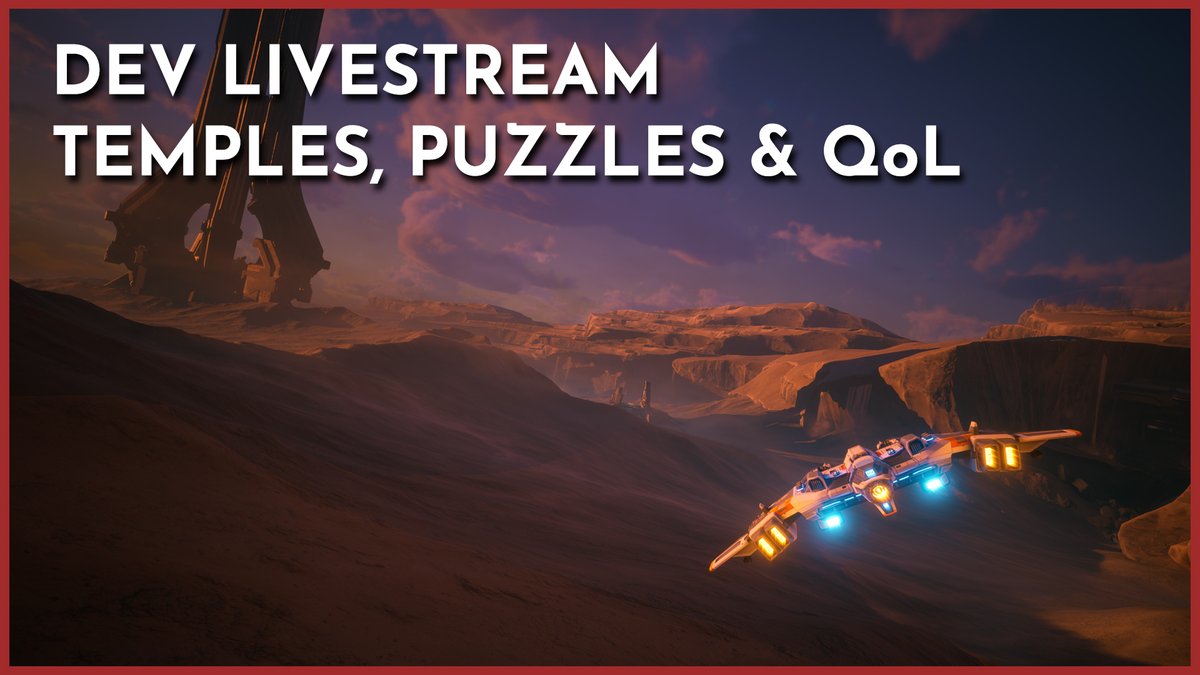 everspace_game's tweet photo. Come explore an Ancient Temple in our latest Wrath of the Ancients stream!
We’re diving into new content, quality-of-life features, and more you’ll be able to play this May!
https://t.co/nYAzBUzTmt
https://t.co/IP3zFiwDkk
#indiestream #devstream #gamestream #sneakpeek https://t.co/mJj6egs6sF
