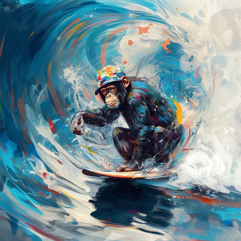 everyday_beasts's tweet photo. Everyday Beasts #13 – “The Wave Ape”
Attitude: chill. Balance: Perfect.
🎯 1/1 NFT
💸 0.05 ETH
🛍️ Physical print available separately
Collect the beast: https://t.co/SJ1z2K5mJx
#EverydayBeasts #NFTArt #SurfVibes #WaveLife #Web3Art #NFT https://t.co/iWgR3jHKqf