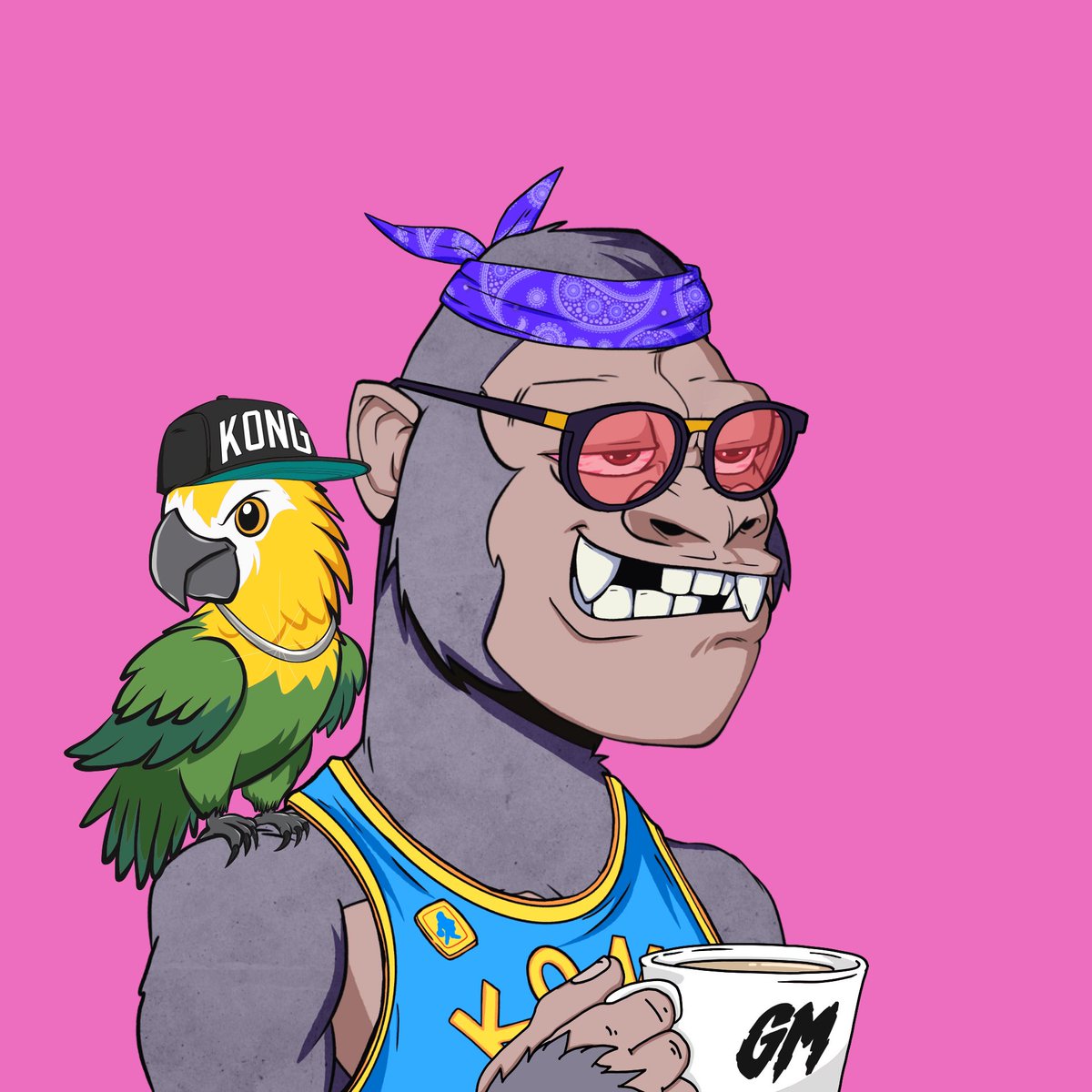 It’s a GM ☀️ time to #PlayRKL 💥🦍🏀📲🏆