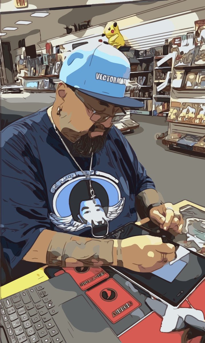 deltatangomike's tweet photo. Taking my @Surface Pro 11 to my local comic shop @ChallengesGA for Free Comic Book Day!
Congratulations @Microsoft for 50 years of innovation!
#Microsoft50SurfaceSweepstakes #Microsoft50 #DrawDaily #ArtLifeAllDay #SurfaceCreator https://t.co/10EKv3FKiz
