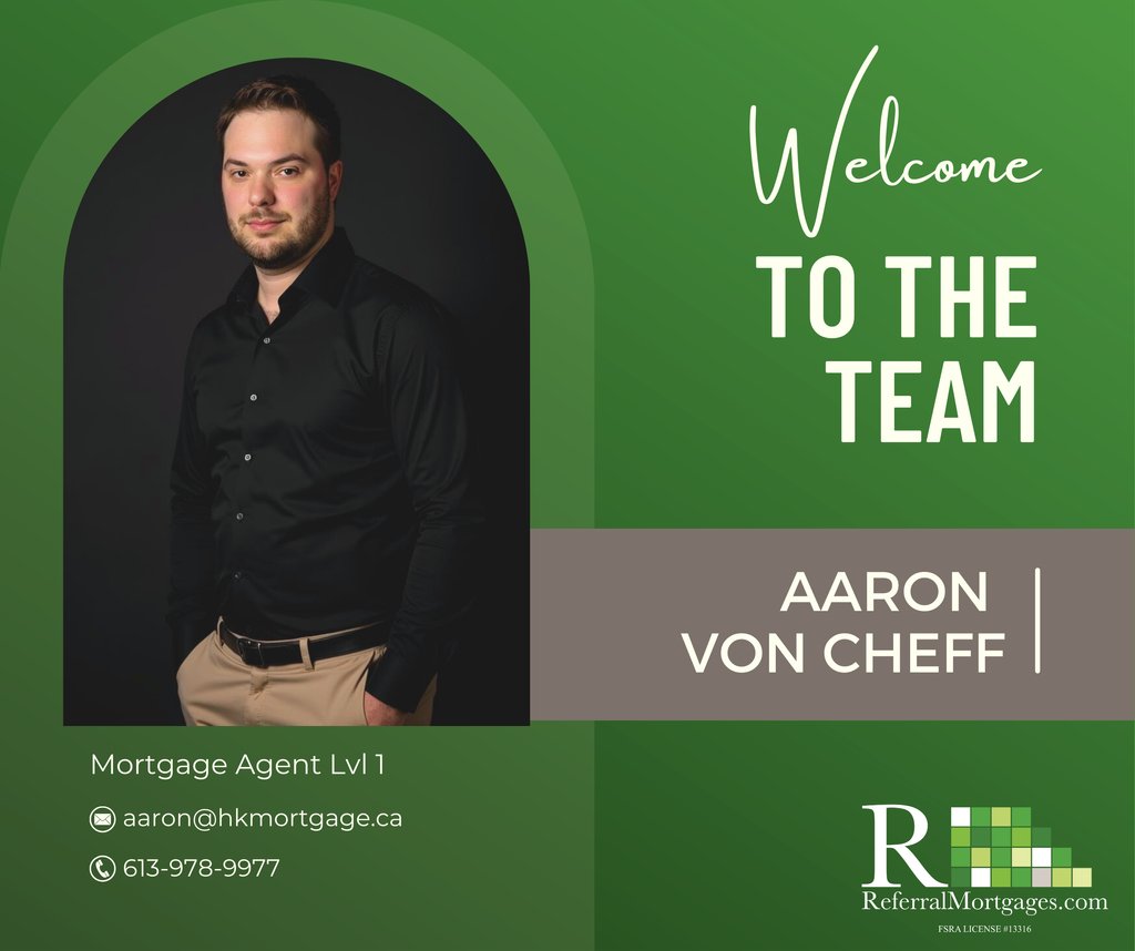 ReferralMtg's tweet photo. We are so excited to welcome Aaron von Cheff to Referral Mortgages. 

#ReferralMortgages #NewAgent #MortgageExpert #Welcome https://t.co/9IHmwgn0JQ