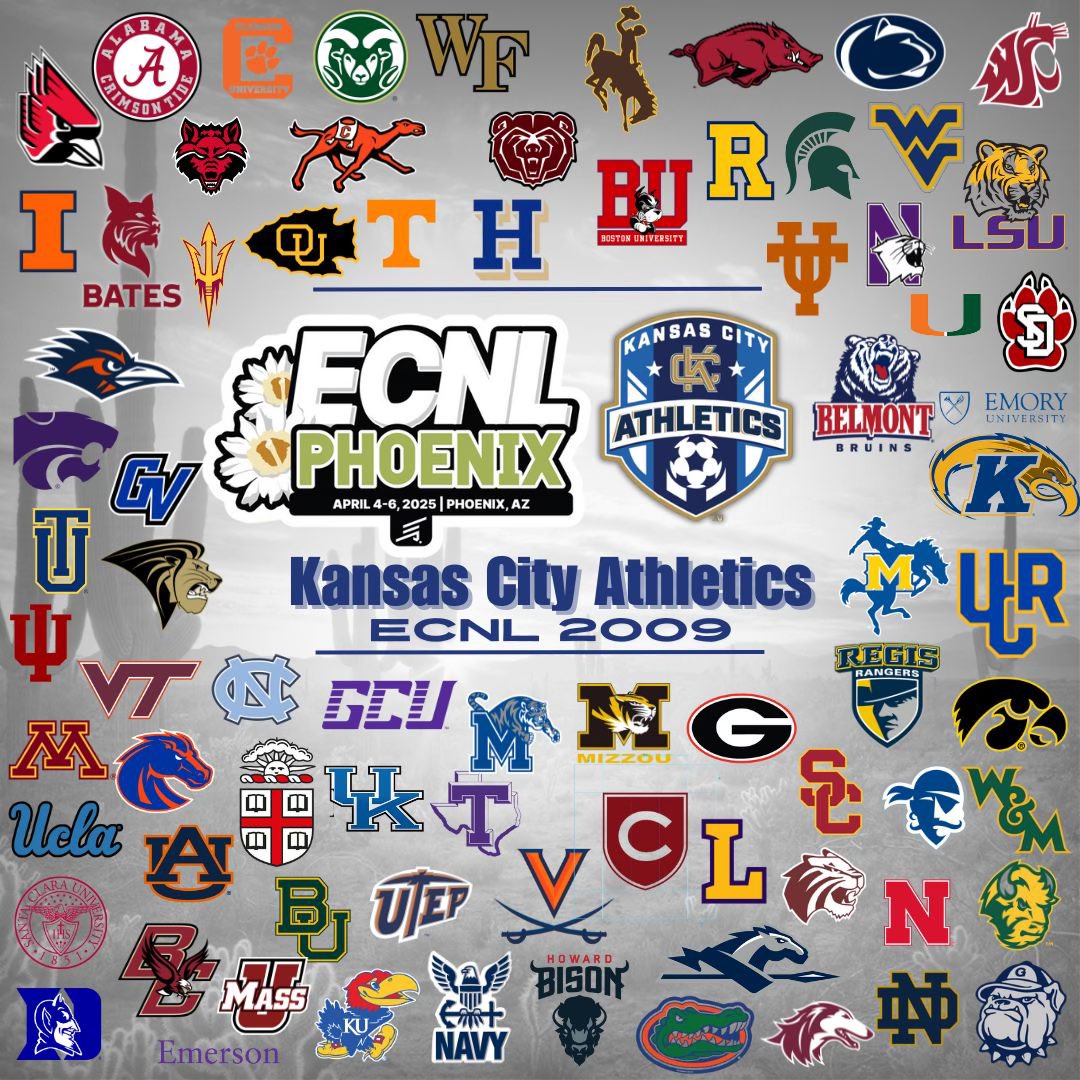 KC Athletics Academy Elite 09 ECNL (@kcaecnl2009) on Twitter photo Grateful 🙏🏻for all the coaches who attended ECNL PHX and came to watch us play!! We continue to prep for San Diego‼️💪🏼
<a href="/MarcusKelcher/">Marcus Kelcher</a> <a href="/ECNLgirls/">ECNL Girls</a> <a href="/ImYouthSoccer/">ECNL/GA/Recruiting/College Soccer</a> <a href="/ImCollegeSoccer/">College Soccer Truth ™</a> <a href="/TopDrawerSoccer/">TopDrawerSoccer</a> <a href="/TheSoccerWire/">SoccerWire</a> <a href="/PrepSoccer/">Prep Soccer ⚽️</a> Grateful 🙏🏻for all the coaches who attended ECNL PHX and came to watch us play!! We continue to prep for San Diego‼️💪🏼
<a href="/MarcusKelcher/">Marcus Kelcher</a> <a href="/ECNLgirls/">ECNL Girls</a> <a href="/ImYouthSoccer/">ECNL/GA/Recruiting/College Soccer</a> <a href="/ImCollegeSoccer/">College Soccer Truth ™</a> <a href="/TopDrawerSoccer/">TopDrawerSoccer</a> <a href="/TheSoccerWire/">SoccerWire</a> <a href="/PrepSoccer/">Prep Soccer ⚽️</a>